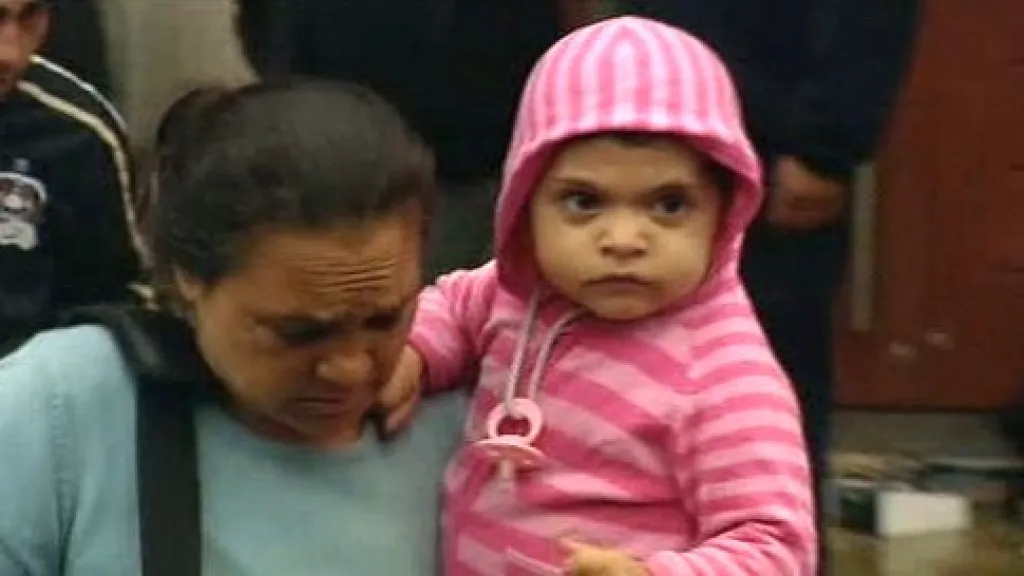 Rodina Rumunů v Belfastu