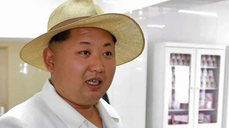 Kim Čong-un s panamákem