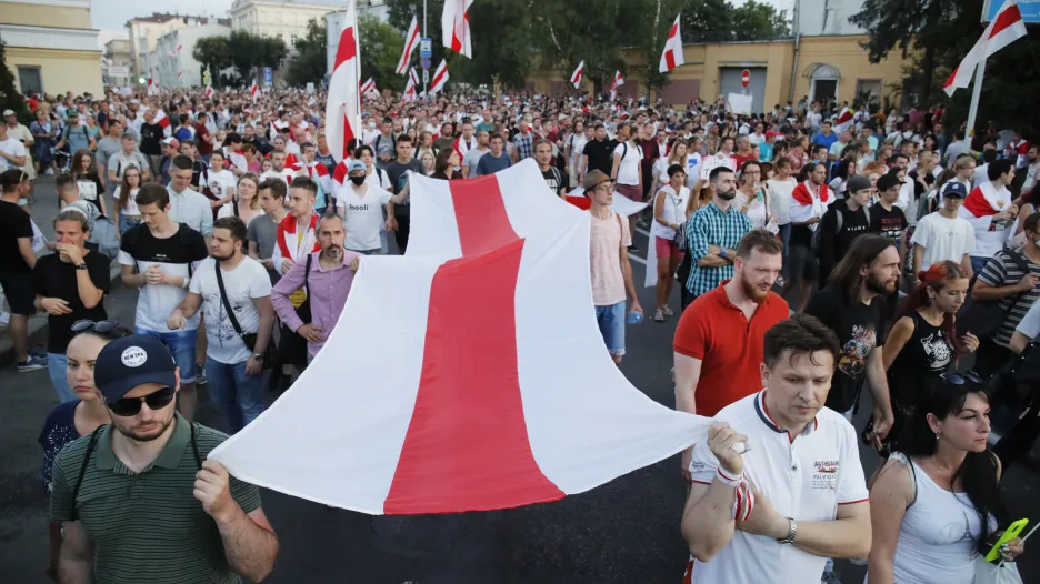 Demonstrace v Bělorusku