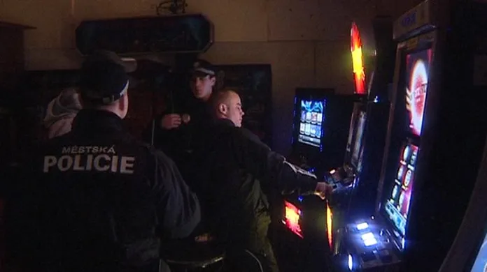 Policejní zátah proti gamblerům