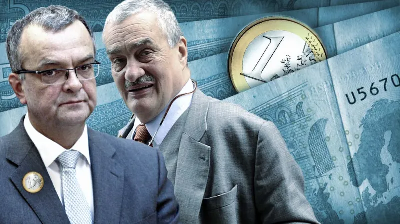 Miroslav Kalousek, Karel Schwarzenberg a euro