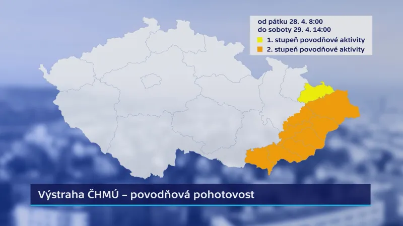 Výstraha ČHMÚ