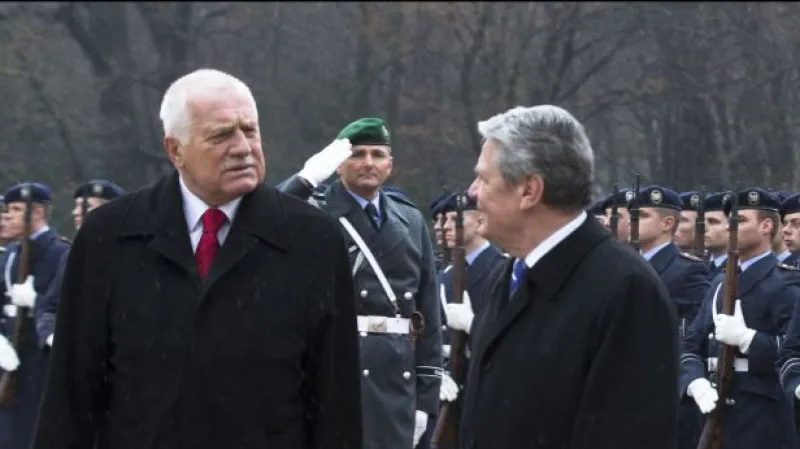 Návštěva Václava Klause v Německu