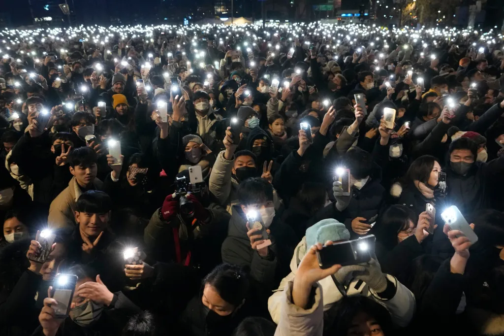 Oslavy silvestra v jihokorejském Soulu
