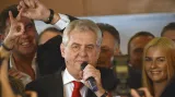 Vítězný projev Miloše Zemana
