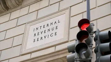 Budova finančního úřadu ve Washingtonu (snímek z roku 2020)
