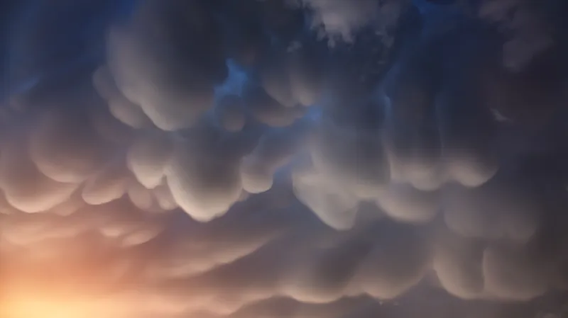 Oblaky ve tvaru mammatus můžou v některých lidech vyvolat nephofobii