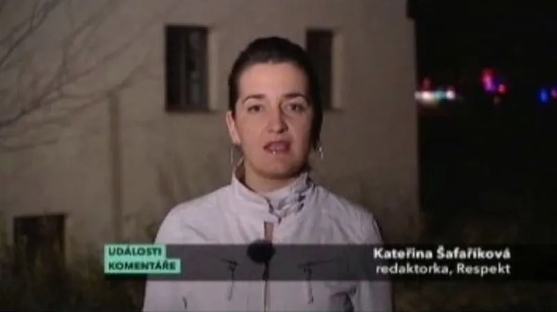 Rozhovor s Kateřinou Šafaříkovou v pořadu Události, komentáře