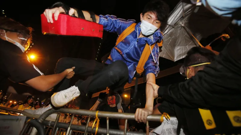 Protesty v Hongkongu