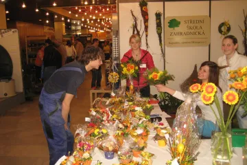 Kopidlenšt​í zahradníci se představil​i na jarní výstavě