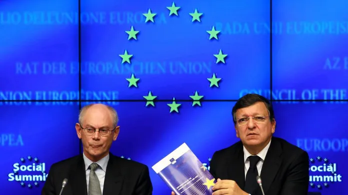 José Manuel Barroso a Herman Van Rompuy