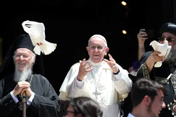 Zdi, okupace ani fundamentalismus k míru nikdy nepovedou, zdůraznil František