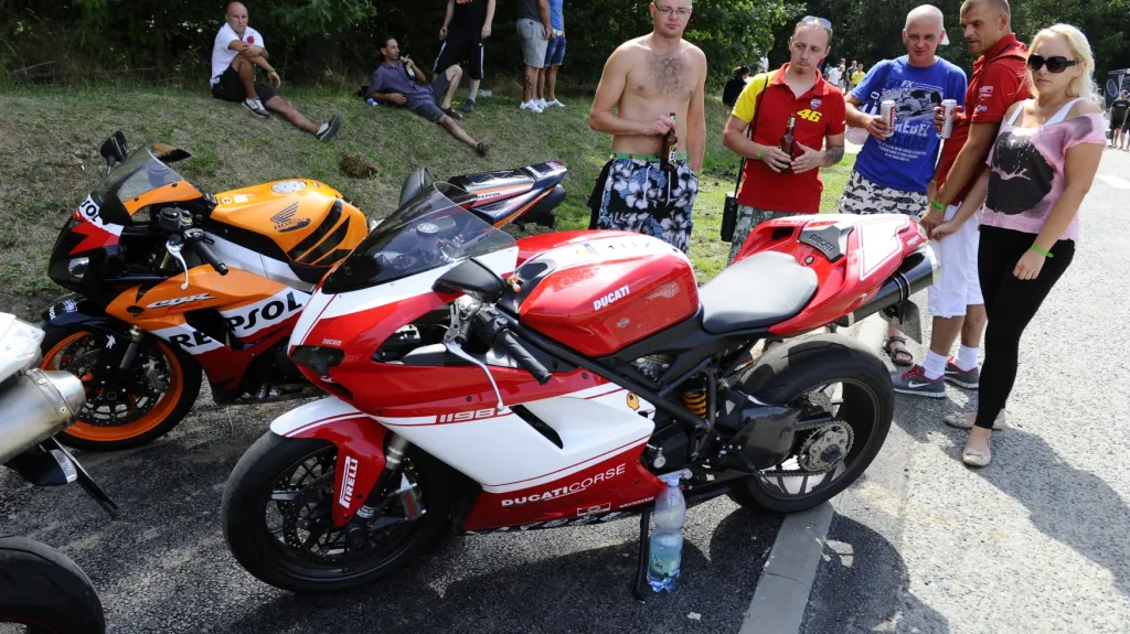 Fanoušci motocyklů dorazili do Brna