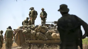 Izraelští rezervisté, ilustrační foto