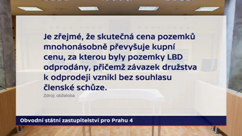 Vyjádření Obvodního státního zastupitelství pro Prahu 4