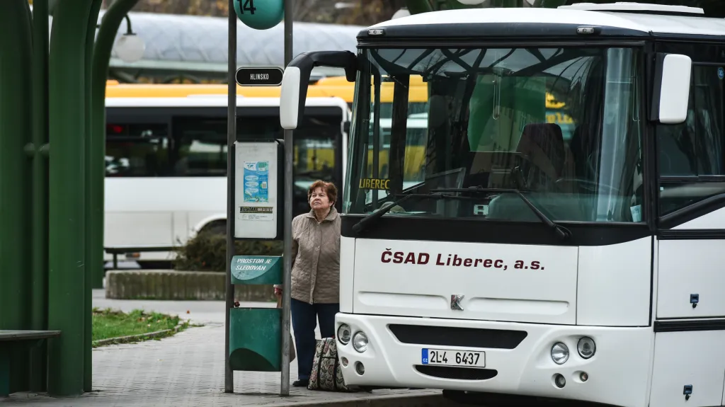 Autobusové nádraží v Liberci