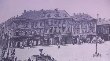 Veigertovský dům na historickém obrázku