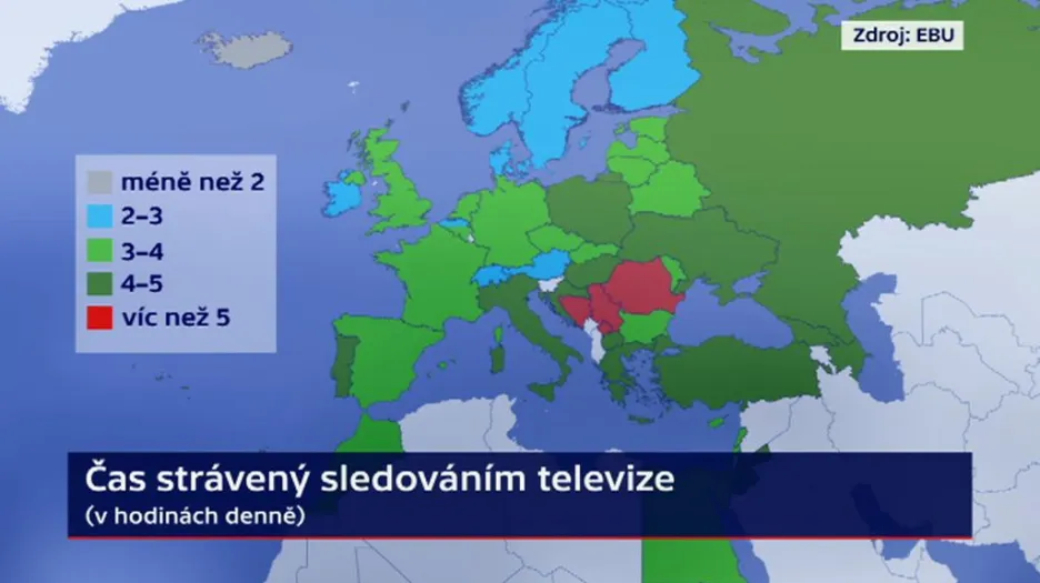 Čas strávený sledováním televize