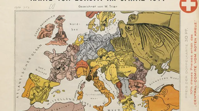 Evropa 1914