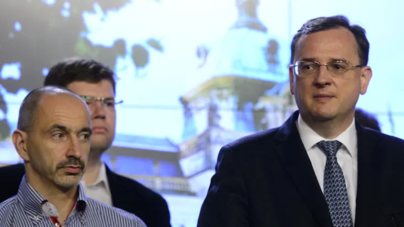 Petr Nečas, Martin Kuba a Jiří Pospíšil