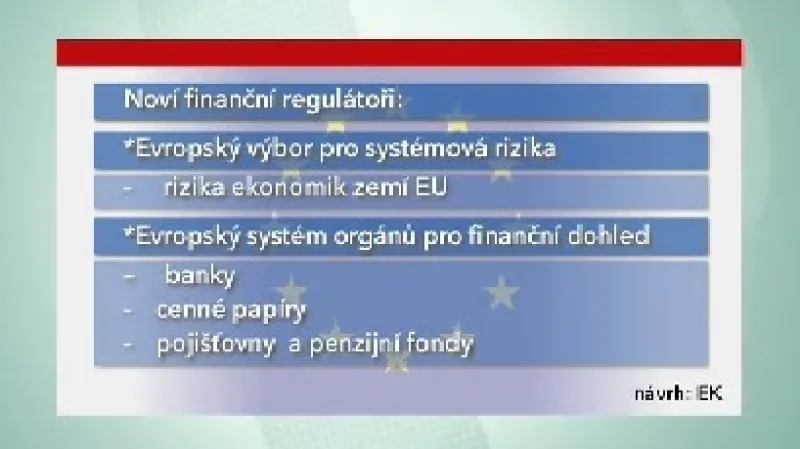 Plány Evropské komise na reuglaci finančního sektoru