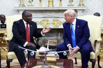 Trump lživě obviňoval Jihoafričany z genocidy bělochů