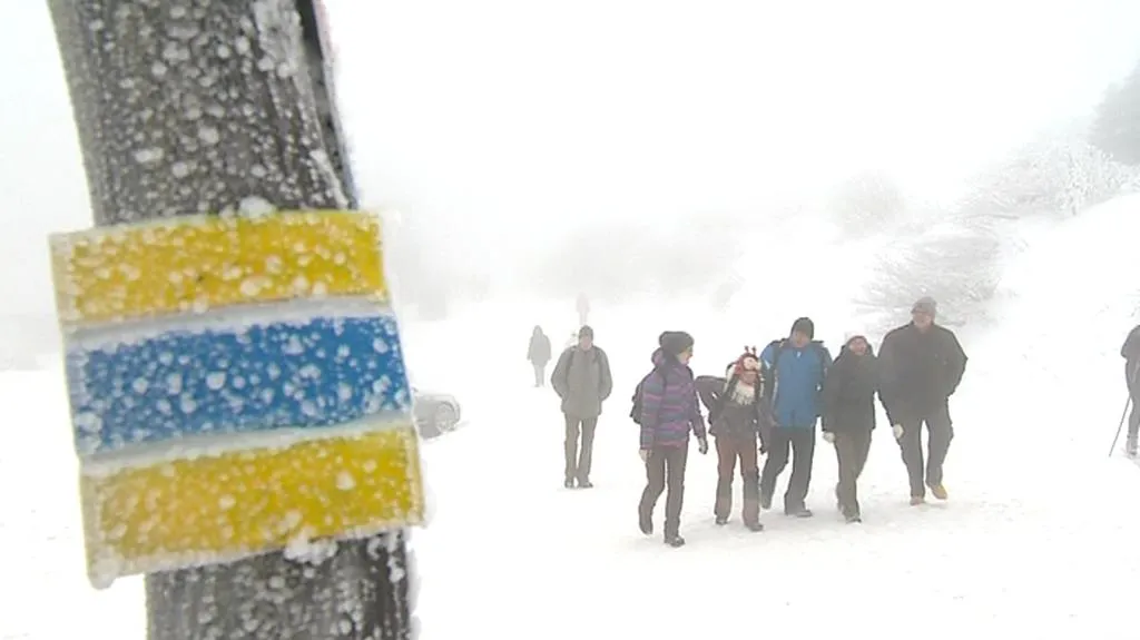 Novoroční výstup na Praděd