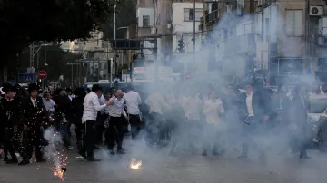 Protest ultraortodoxních židů proti odvodu do izraelské armády