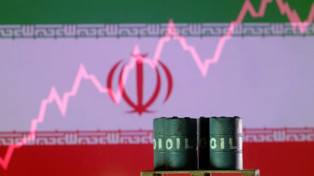 Těžba ropy v Íránu