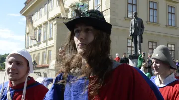 Zahájení světového turnaje v boji na Hradčanech