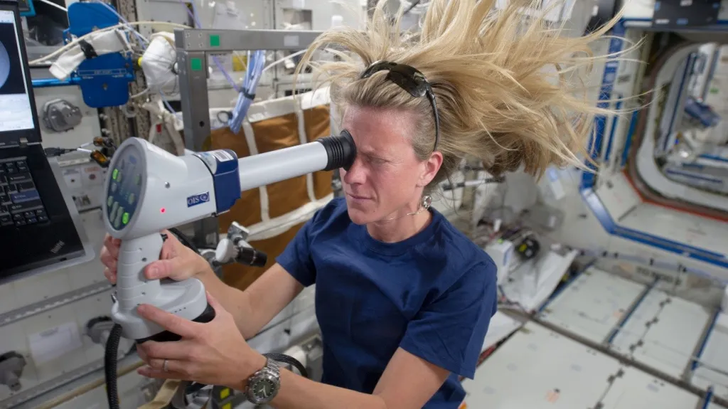 Karen Nybergová na ISS