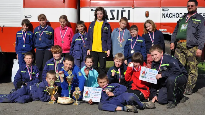 Z hasičské soutěže v Bělovsi