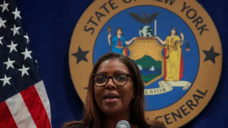 Newyorská prokurátorka Letitia Jamesová