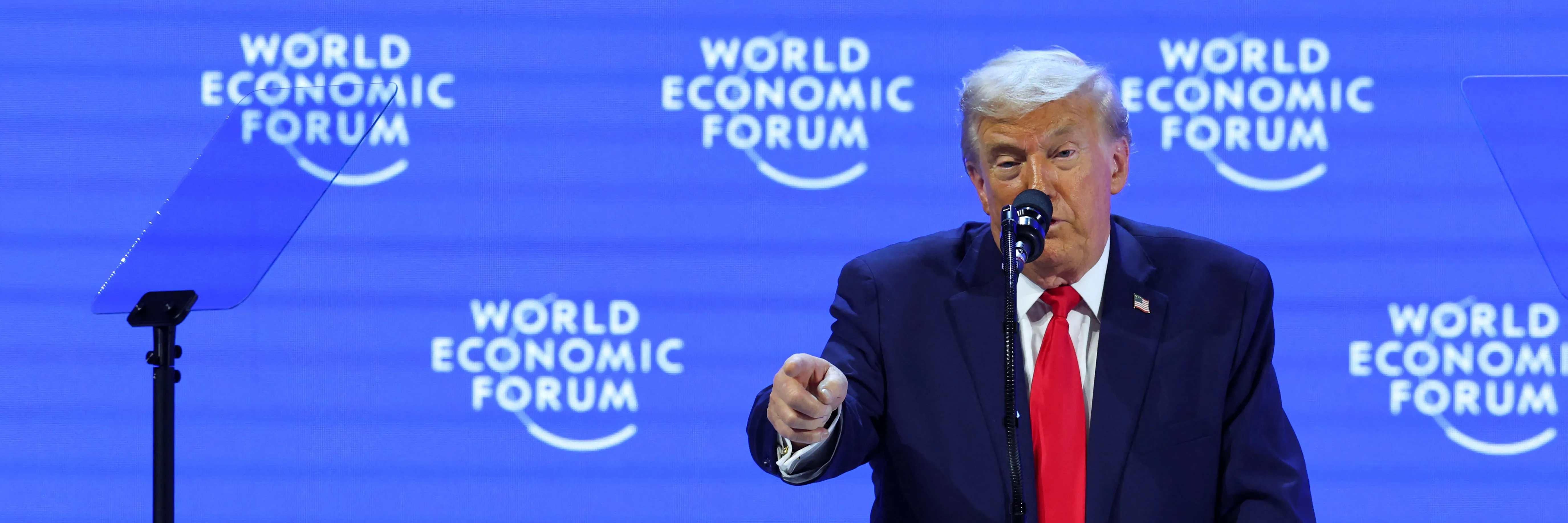 Jen USA mohou ochránit Grónsko, řekl Trump v Davosu