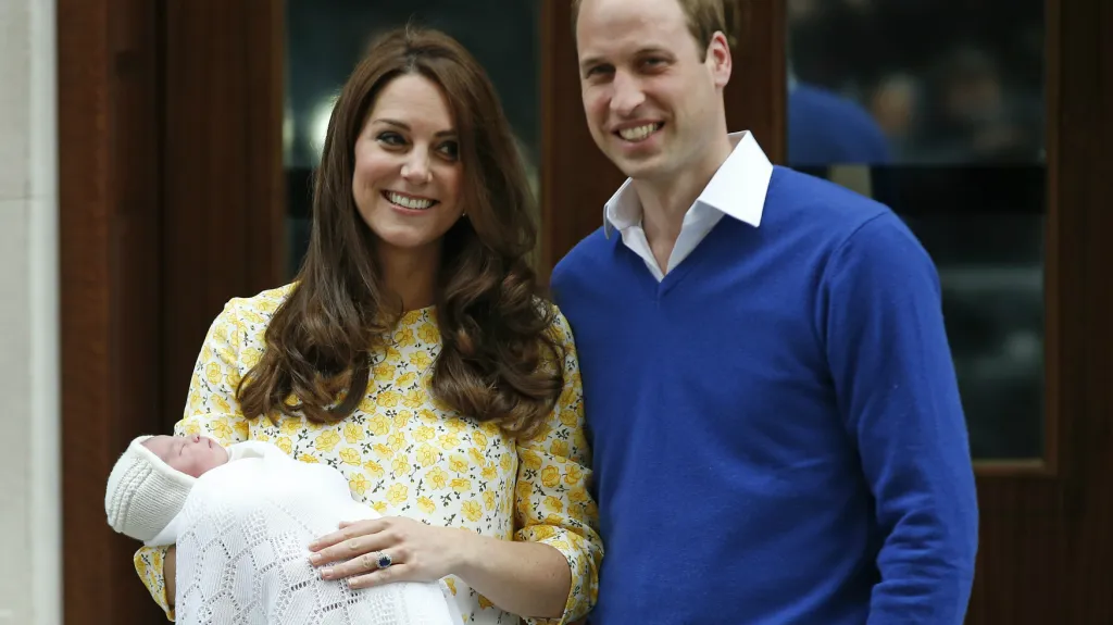 Kate a William ukázali světu svou dceru