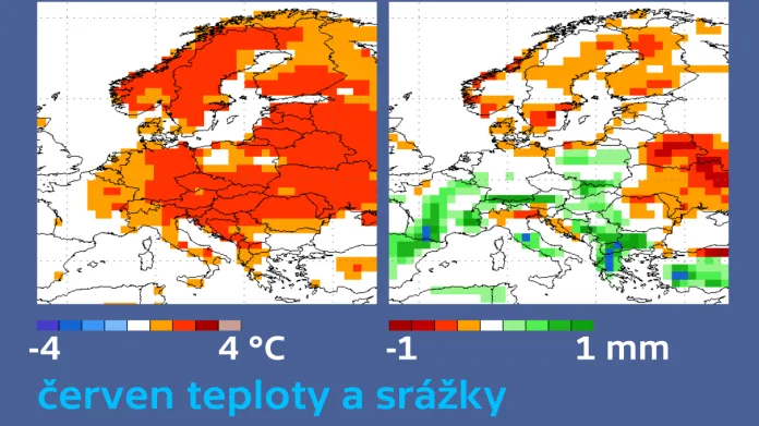 Teplý červen s normálními srážkami, na severovýchodě Česka i s nadprůměrnými