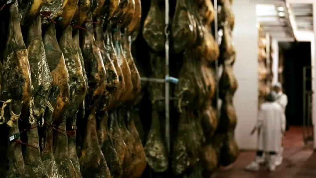 Výroba iberské šunky