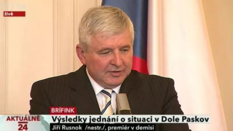 Výsledky jednání o situaci v Dole Paskov