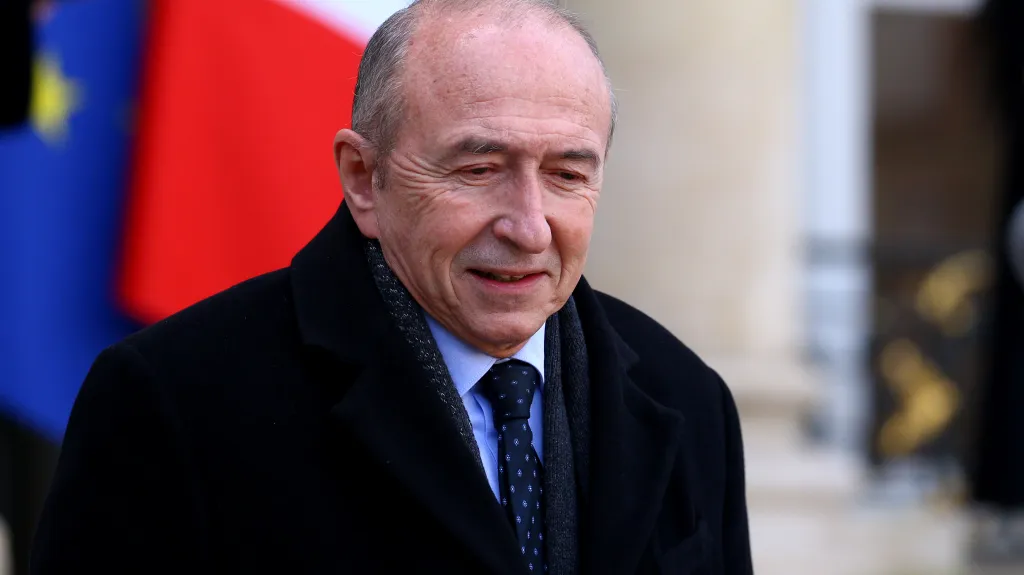 Francouzský ministr vnitra Gérard Collomb