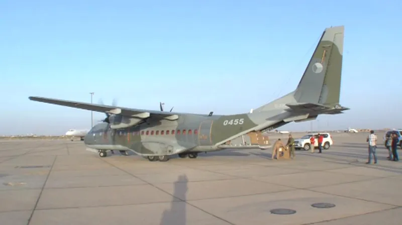 Casa české armády na letišti v Damašku