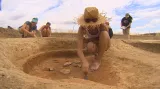 Archeologický průzkum v Těšeticích