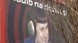 Jiří Kajínek v reklamě na rádio