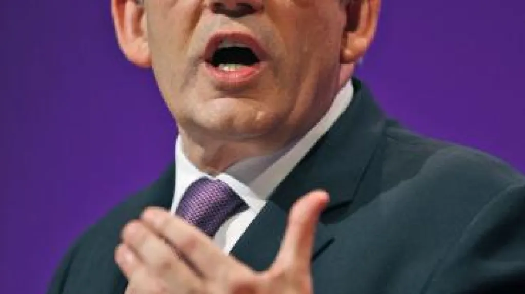 Britský premiér Gordon Brown