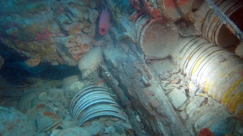 Ve vraku lodi byl objeven vzácný porcelán