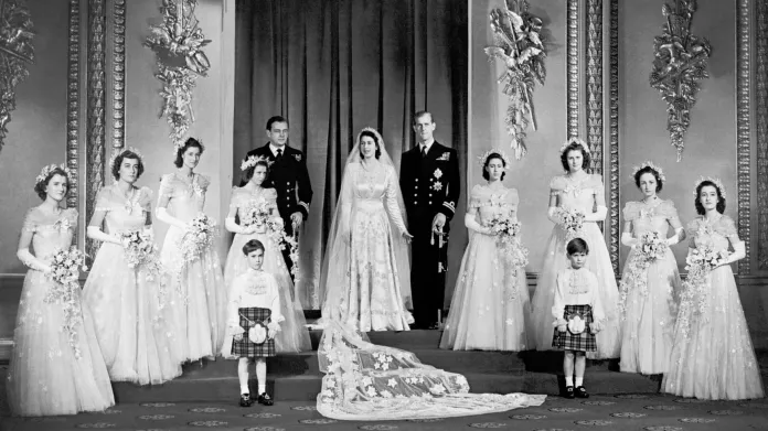 Svatba budoucí královny Alžběty a prince Philipa