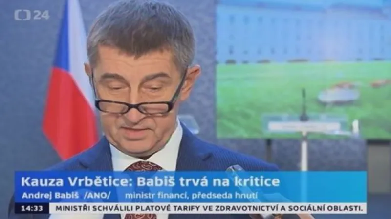 Babiš k firmě Imex: Vycházel jsem z veřejně dostupných informací