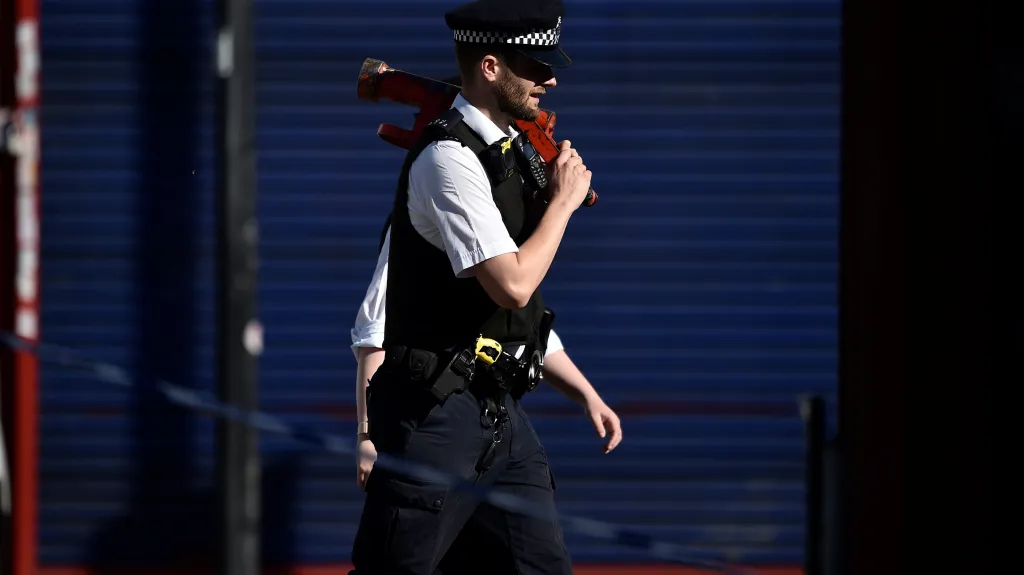 Britská policie. Ilustrační foto