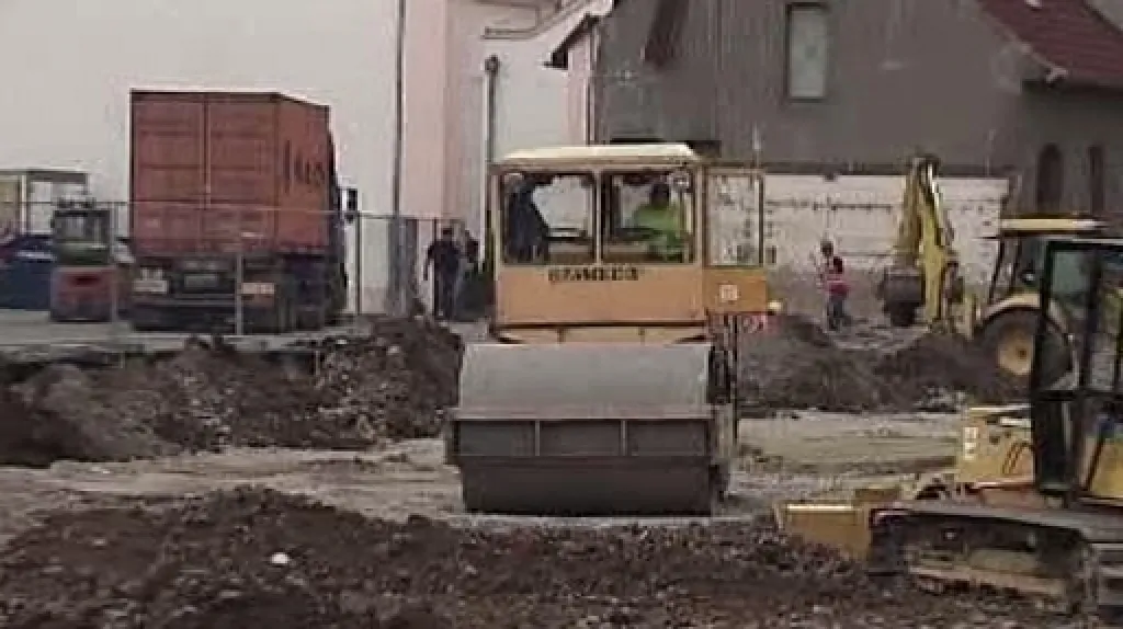 Stavba nové stáčírny a skladu přerovského pivovaru