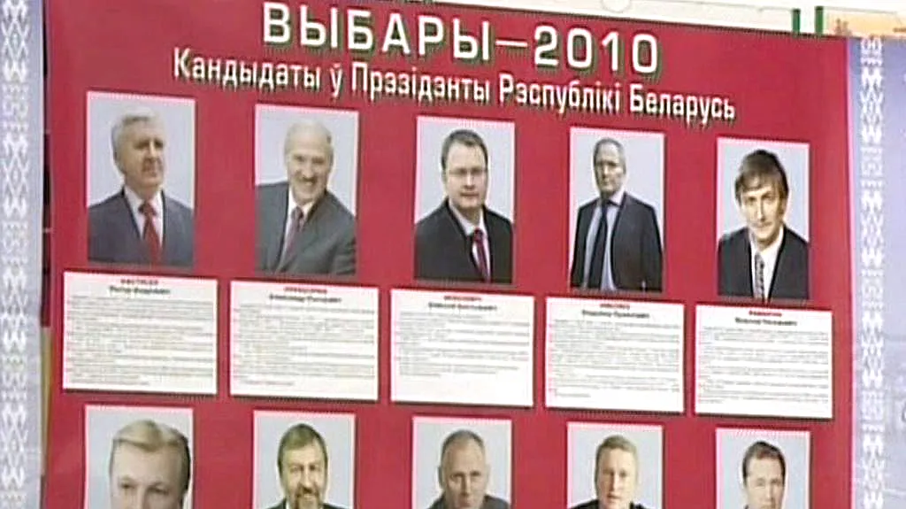 Běloruské prezidentské volby