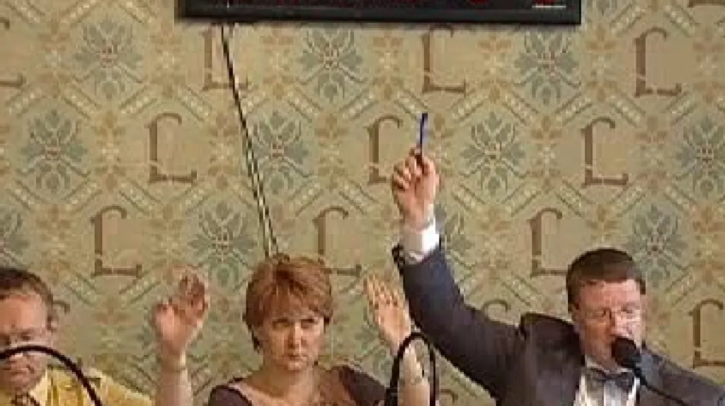 Hlasování libereckých radních